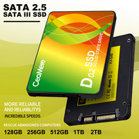 Ceamer kualitas tinggi 2.5 "Sata Ssd 128GB 256GB 512GB 1TB 2TB 4TB Solid State Drive kapasitas Real Drive untuk Pc untuk Laptop