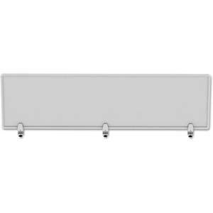 Alera ALEPP6518 65 Pulgadas X 18 Pulgadas Panel de Privacidad de Policarbonato Plateado para Oficina - Product Image 3