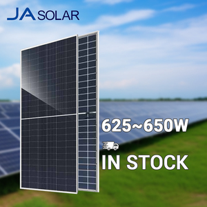 Paneles solares JA 600 vatios 605 vatios 610W 620 W 640 vatios 650W 700W tipo n Panel solar bifacial para generación de electricidad - Product Image 2