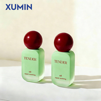 Flacon pompe cosmétique de luxe en verre carré arrondi avec capuchon dôme, vide, couleur personnalisée, emballage pour sérum et soins de la peau