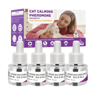 Gran oferta OEM, nuevo enchufe estándar de EE. UU., Gato y perro, 2-1, difusor calmante de feromonas <span class=keywords><strong>para</strong></span> aliviar el estrés y la ansiedad, conjunto de productos <span class=keywords><strong>para</strong></span> mascotas - Product Image 4