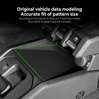 Plateau de console centrale pour JIMNY 2024-2025, boîte de rangement de voiture étanche et anti-poussière, accessoires intérieurs en silicone