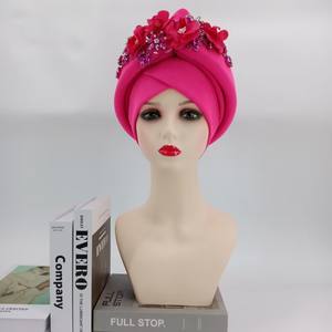 2025 nouveau chapeau africain à la mode petit chapeau couche d'air <span class=keywords><strong>collant</strong></span> tête de fleur casquette - Product Image 6
