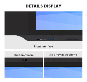 <span class=keywords><strong>Pizarra</strong></span> <span class=keywords><strong>multimedia</strong></span> interactiva 4K con pantalla táctil para escuela, <span class=keywords><strong>pizarra</strong></span> inteligente Nano Digital para enseñanza - Product Image 5