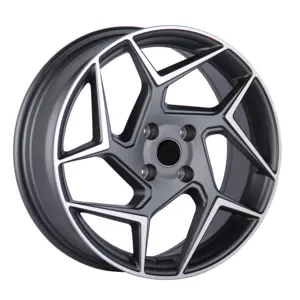 Roda Aloi ukuran 17x6.5 harga pabrik 4x100 4x108 PCD 338 40 pelek untuk Fiesta ST