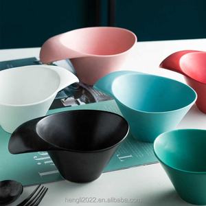 <span class=keywords><strong>Ciotola</strong></span> in Ceramica Creativa a Forma di Stoviglie d'Albergo, Stile Nordico INS, <span class=keywords><strong>Ciotola</strong></span> per Insalata da Ristorante, Piatto per Condimenti, Arredamento per la Casa - Product Image 3