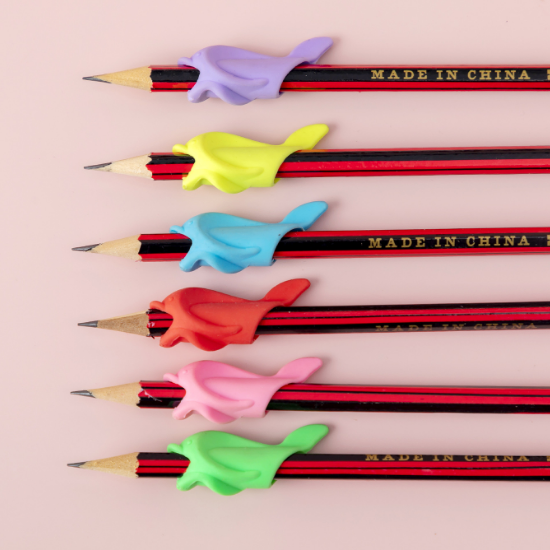 Экологичный силиконовый корректор в виде дельфина для детей