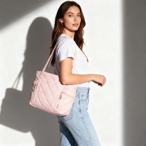 Women's Fashion Large Capacity Laptop <b>Tote</b> Shoulder <b>Bag</b> with Zipper Closure and Nylon Material - Product Image 4