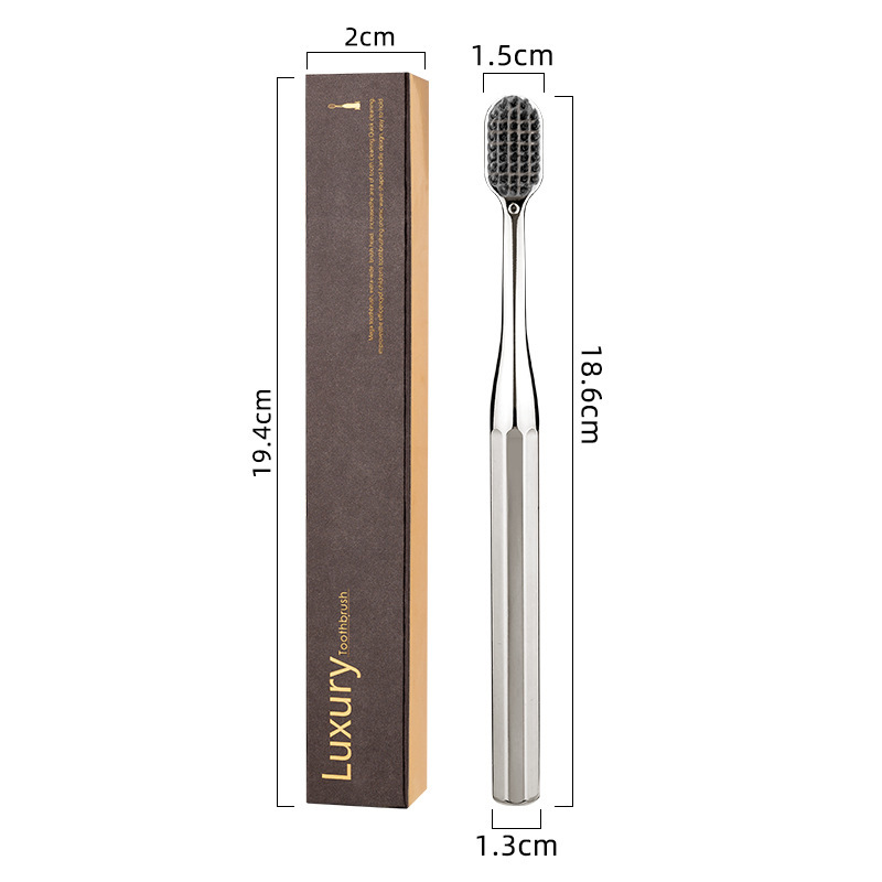 Platinum Silver+Black setole [confezione singola in scatola di cartone]