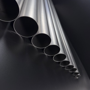 Tubos rectos de titanio de 18-127mm de espesor, tubo redondo de soldadura de <span class=keywords><strong>2</strong></span>.125 pulgadas, tubo de escape fiable, tubo de titanio para hacer escapes - Product Image 5