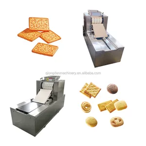 Small Fabrication Home Price Mini Manual Chocolat Production India Electric Cutter Roller Printing Biscuit Forming Machine