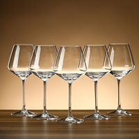 Fabricants de verres en gros – Verres à vin classiques hauts personnalisés en cristal soufflé à la main pour vin rouge avec logo