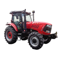 Gebrauchter Landwirtschaftlicher Radtraktor 70PS 4WD |   Mit Lader-Bagger-Schaufel, Pumpe & Getriebe |   Fabrikpreis