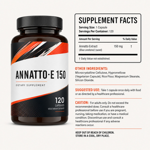 Suplemento Dietético Natural de Alta Calidad, Cápsulas de Vitamina E con Delta Gamma Tocotrienoles, Mejora la Inmunidad y la Salud Cardiovascular para Todas las Edades - Product Image 6