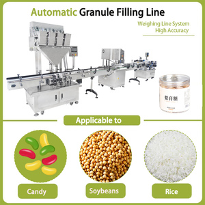 Nut Products Granule <strong>Filling</strong> Sealing Labeling Production <strong>Line</strong> Plastic <strong>Jar</strong> Canned Nuts <strong>FIlling</strong> <strong>Machine</strong> Bottle Can Sealing <strong>Machine</strong> - Product Image 3