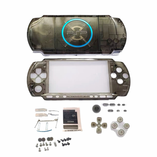 Colorful Gaming Housing Shell Case Cover for PSP 3000 Front Cover & Rear Shell DIY Replacement Case for PSP 3000