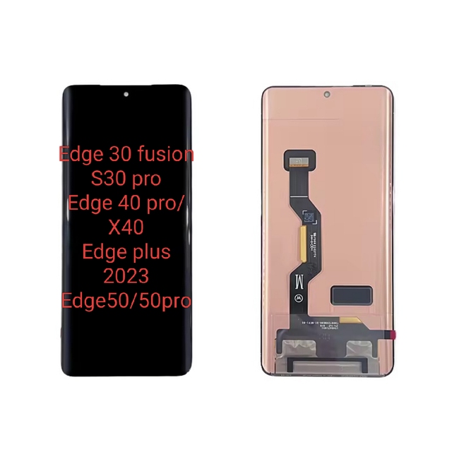 Edge30fusion/S30 Pro Edge 40 Pro/X40/Edge Plus 2023 LCD Touch Screen Original Mobile Phone Pantalla for 2023 Edge