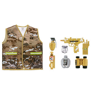 Cosplay di vendita calda gioco finto gilet della polizia esercito Costume giocattolo per bambini - Product Image 3