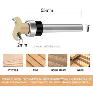 Fraise à rainurer en carbure WEIX avec roulement pour l'encastrement/dissimulation des bandes LED - Product Image 6