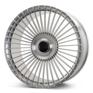 Rueda Forjada Negra Brillante de Varias Radios, Llanta de Coche Personalizada de Lujo de 1 Pieza, 18 19 20 21 22 Pulgadas para Mercedes <span class=keywords><strong>Ferrari</strong></span> SF90 - Product Image 3