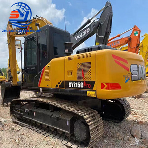 รถขุดไฮดรอลิกตีนตะขาบยี่ห้อซานี่ (Sany) รุ่น SY215 SY215C SY215CPro มือสองจากจีน ขนาด 21 ตัน รถขุดขนาดกลางสำหรับขาย - Product Image 1