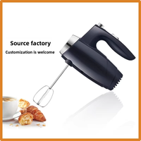 Mélangeur à pâte électrique portable automatique RSC, mini batteur à œufs EB030, moteur AC en cuivre pur, 5 vitesses