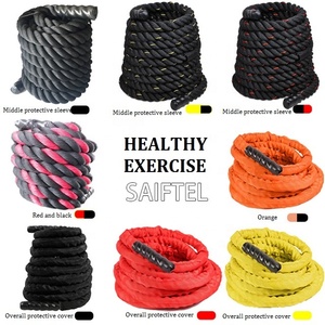 Chất Lượng Cao 25Mm Nhà Tập Thể Dục Nặng Tập Thể Dục Đào Tạo Nhảy Dây Với Biểu Tượng Tùy Chỉnh Bán Buôn Giá Rẻ Giá Cho Bỏ Qua Trận Chiến - Product Image 6