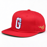 Casquette Snapback à 6 Panneaux avec Broderie Personnalisée, Chapeau à Visière Plate 100% Coton avec Sous-Visière Verte et Bandeau Anti-Transpiration Blanc