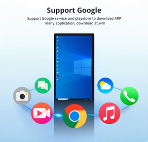 Pantalla táctil OEM con logotipo de 32-86 pulgadas para kiosco de centro comercial, señalización digital publicitaria. - Product Image 5