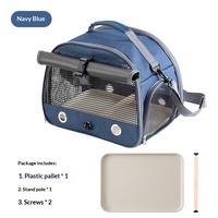 Sac de transport pour oiseaux en nylon imperméable, sac bandoulière pour petits animaux, transparent, portable, respirant, design anti-évasion pour perroquets
