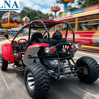 Voiture Buggy LNA SXS 300cc, Go-kart, Transmission Automatique CVT, Moteur à Essence, 2 Places, Transmission par Arbre Cardan pour Touristes