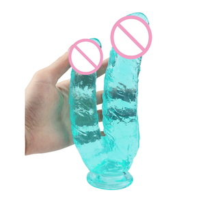 Juguetes Sexuales para Adultos, Dildo Realista Suave, Juguetes Sexuales de <span class=keywords><strong>Doble</strong></span> Inserción, Pene Falso de <span class=keywords><strong>Doble</strong></span> Cabeza - Product Image 5