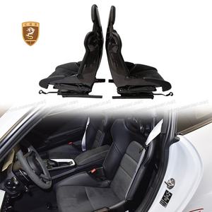 Universele lichtgewicht carbon fiber autostoelen voor Porsche serie 911 718 Boxster Cayman GT3 RS carbon bucket racing stoel - Product Image 6