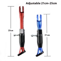 Support de béquille latérale réglable et durable pour moto, scooter et véhicule électrique