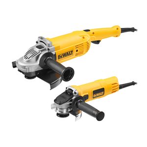 Meuleuse d'angle DeWalt 7 pouces 12 ampères à double vitesse avec poignée latérale pour la découpe et le meulage du métal - Product Image 1