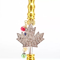 Beaucoup de couleurs incrusté verre diamant shisha accessoires doré narguilé pointe embout narguilé bouche embouts