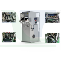Conception hygiénique Machine à souffler les gâteaux de riz de nature Fournisseur Machine à gâteau de riz automatique sanitaire industrielle rentable