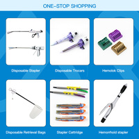 Pince à clips laparoscopiques manuelle réutilisable en acier inoxydable Geasure Sjq003 de 10 mm, certifiée CE, stérilisée par autoclave pour la chirurgie