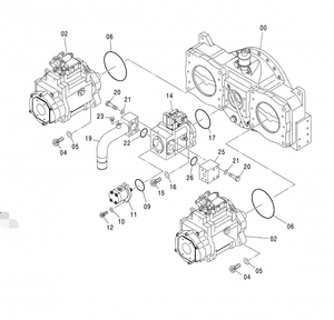 Pompe hydraulique principale ZX850-3 ZX850LC-3 ZX870H-3 ZX870R-3 ZX1800K-3 9249784 9249785 4635787 4635645 pour pièces d'excavateur - Product Image 4