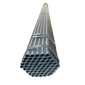 热浸镀锌钢管ASTM A106 A53 1.5英寸附表40钢管粗糙度GI