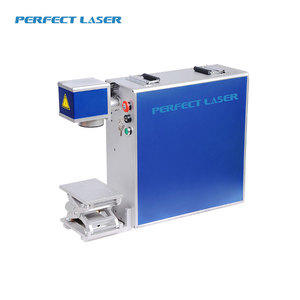 Macchina per Marcatura Laser <span class=keywords><strong>a</strong></span> Fibra <span class=keywords><strong>a</strong></span> Basso Consumo Energetico Perfect Laser 50W per Orologi, Bevande, Tabacco e Stoviglie - Product Image 2