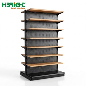 Étagère de supermarché en métal sur mesure, 20 ans d'expérience, présentoir pour <span class=keywords><strong>magasin</strong></span> de discount - Product Image 1