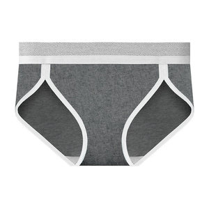 Intimo da <span class=keywords><strong>donna</strong></span> 95% cotone, livello antibatterico 10A, sexy, traspirante, senza cuciture, sportivo, slip a triangolo invisibili. - Product Image 5