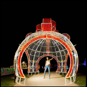 Boule lumineuse magique en cristal LED pour Noël, Nouvel An, lumière LED pour extérieur - Product Image 1
