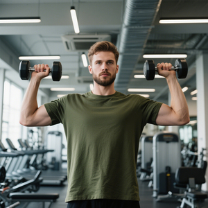 Custom Summer 100% Cotton Knitted Puff Plain Drop Shoulder Anti-Wrinkle Boxy Fit Screen Printing High Quality Casual Short - Product Image 2