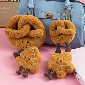 Colgante de Peluche Estrella de Navidad, Adorno Festivo para Árbol y Llavero para Bolso, Accesorio de Regalo Suave y Relleno para Decoración Navideña, Novedad 2025 - Product Image 1