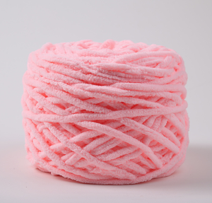 Fil chenille Charmkey Chunky 100% polyester pour crochet DIY chaussures 100g 0,6 cm doux chaud prix bas - Product Image 3