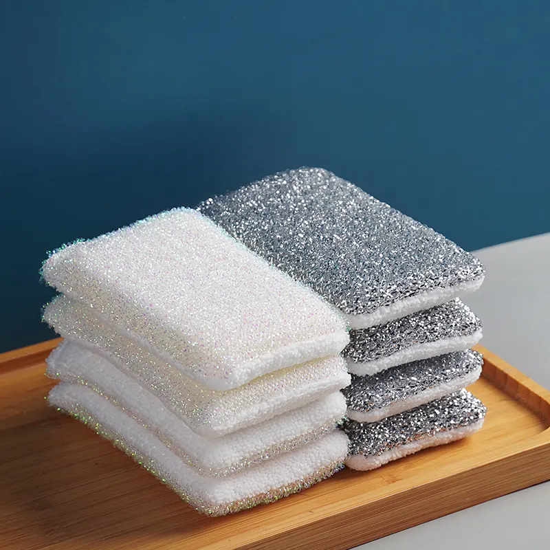 15*8*1.8cm éponge en vrac pour la maison cuisine nettoyage vaisselle éponge tampon de nettoyage éponge brosse à récurer ménage tampon à récurer