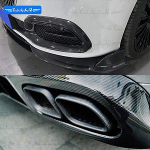 YICKU Kit de carrosserie en Fiber de carbone <span class=keywords><strong>s</strong></span>èche becquet d'aile supérieure à lèvre avant pour <span class=keywords><strong>mercedes</strong></span>-benz <span class=keywords><strong>S</strong></span>-CLASS W223 <span class=keywords><strong>Maybach</strong></span> S480 580 <span class=keywords><strong>680</strong></span> mise à niveau Style MSY - Product Image 5