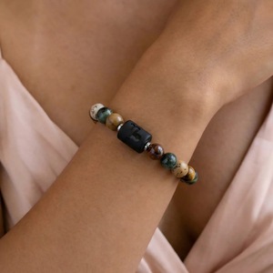 Set de Pulseras de los Doce Signos del Zodiaco, Piedras Naturales, Unisex, Hechas a Mano, Joyería con Cuentas, Regalo, Diseño Geométrico de Constelaciones, Origen Yiwu - Product Image 3
